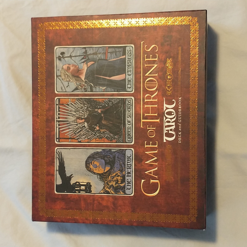 Game of Thrones Tarot Deck, Book, and Original Box